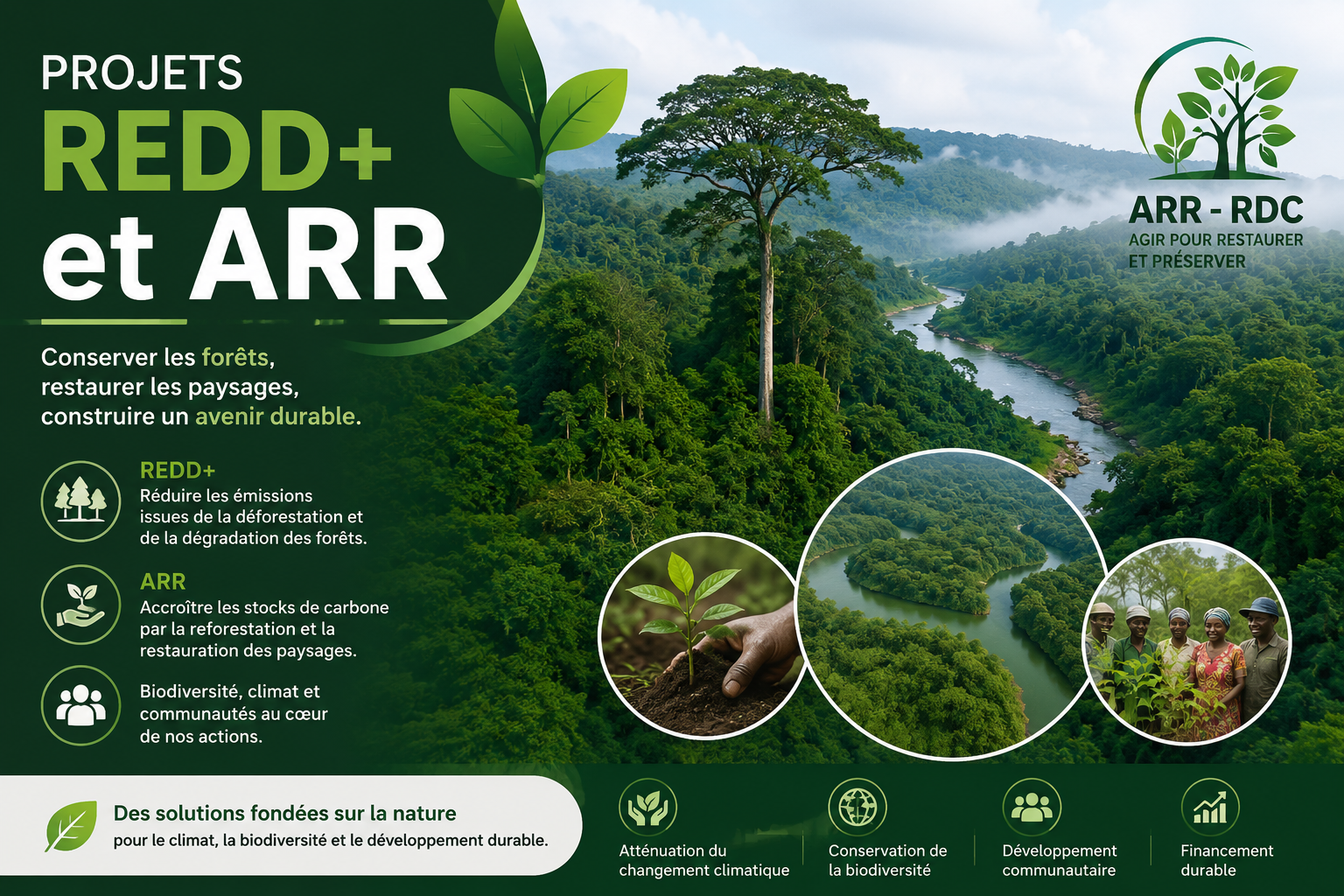 Projets REDD+ et ARR